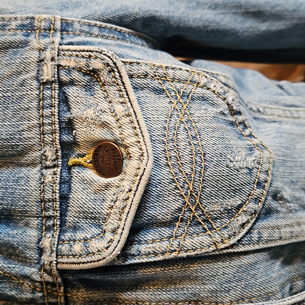 A&F VINTAGE Y2K MEDIUM DENIM JACKET - Picture 6 of 13